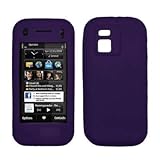 Premium Purple Silicone Gel Skin Cover Case for Nokia N97 Mini [Accessory E ....