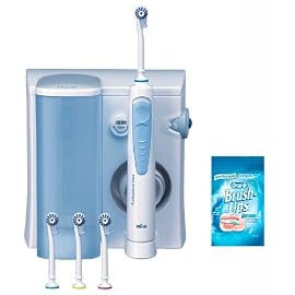Braun オーラルB オキシジェット イリゲーター 口腔洗浄器 MD18 Amazon.co.jp 特別セット【付属：指でかんたん！ふきとり歯みがき オーラルB ブラッシュ・アップ】