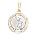 14k Yellow And White Gold 