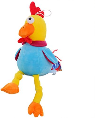 Guurachi Toys 15.8" Standing Chicken Light Blue Plush Stuffed Animal Toy