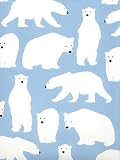 Polar Bear Print Paper- 19x26 Inch Sheet