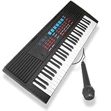Elegance 49 Keys Musical Electronic Keyboard - Black