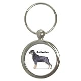 Rottweiler Key Chain (Round)