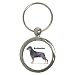 Rottweiler Key Chain (Round)