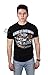 Harley-Davidson Mens Catch of the Day Motorcycle Scott Jacobs Black Short Sleeve T-Shirt - LG
