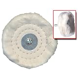 3 X 3 4 Extra-thick Cotton Polish Buffing PAD w  Arbor by Prosperity Tool