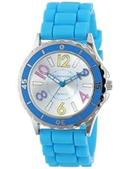 Cerentino Womens CR102-TQ  Turquoise Silicone Rubber Watch