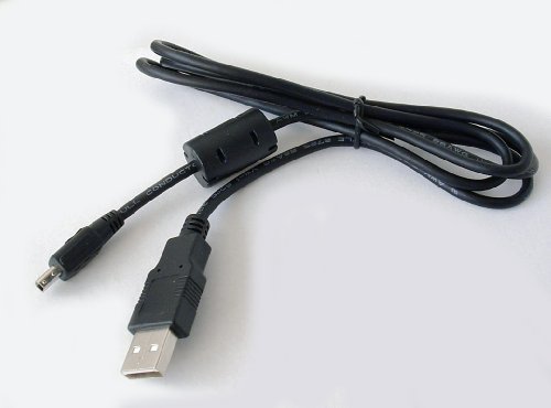 5 Ft (1.5 m) Type-A to Mini-B 4-Pin (D) USB Cable with Ferrite for Digital Camera