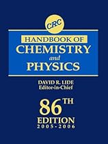 CRC Handbook of Chemistry and Physics, 86th Edition