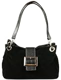 Produkt-Bild: Emmy accessoires "Gini" Schultertasche / Henkeltasche aus Wildleder