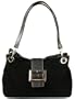 Emmy accessoires "Gini" Schultertasche / Henkeltasche aus Wildleder