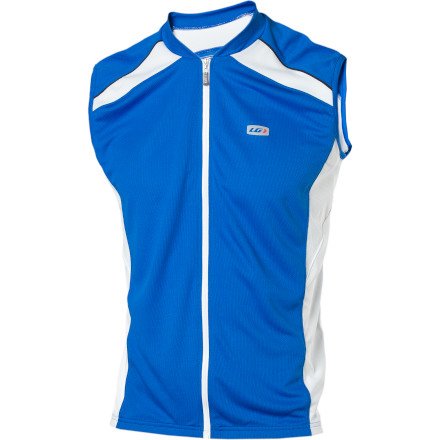 Louis Garneau Mistral Sleeveless Jersey Royal, L - Men's Royal, L On Sale