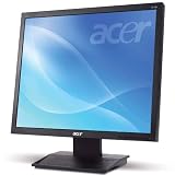 Acer V173Ab - LCD display - TFT - 17 - 1280 x 1024 - 300 cd/m2 - 7000:1 (dynamic) - 5 ms - 0.264 mm - VGA - black