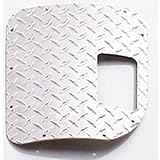 Warrior Products WAR60742 Brushed Alum. D/T Shifter Cover w/o Cutouts