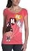 Harajuku Lovers Juniors' Planet Love Tee,Snowberry,X-Large