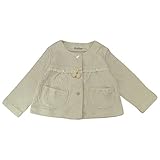 【H27年秋冬物】(日本製) Pample Mousse(パンプルムース) 接結サクランボ付きカーディガン 90cm/IV NO.DP-53206