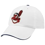 Twins Enterprise Cleveland Indians White Casper Franchise Fitted Hat