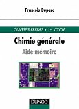 Aide-mémoire de chimie générale Aide-mémoire de chimie générale