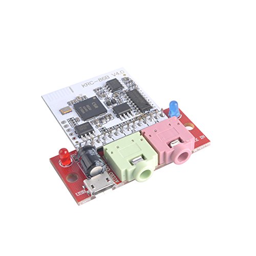 DIYmall Bluetooth 4.0 Audio Module CSR8630 KRC-86B Wireless Stereo Receiver Micro USB 3.5MM Speaker Amplifier Sound Senser