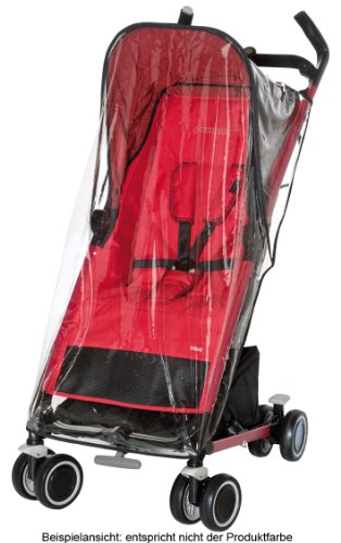 Imagen 3 de Maxi-Cosi 13053377 Noa - Silla de paseo compacta con cesta de la compra, capota, protector para la lluvia, pinza para sombrilla color rosa