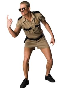 Reno 911 Dangle Costume, Brown, Large