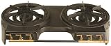 Stansport Heavy Duty 2-Burner Cast Iron Stove (27x15x7-Inch)