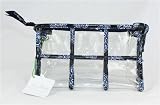 Vera Bradley Transparent Travel Pouch Calypso