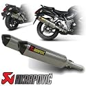 08-09 Suzuki Hayabusa Akrapovic Dual Slip-on Exhaust CF / CF - Part No. 18111744