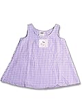 Mulberribush - Toddler Girl Dress- Blue Check (Size 4T)
