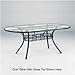 Marché Cast Top Dining Table Size: 48