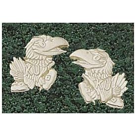 <b>Logo Art Kansas Jayhawks 10K Gold Team Logo 7/16 Post Earrings</b>
