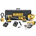 DEWALT DW5KITV3 18 Volt XRP 1/2-Inch Drill/Driver/Hammerdrill, Reciprocating Saw, Circular Saw, Jig Saw, Flexible Floodlight and Vehicle Charger Kit