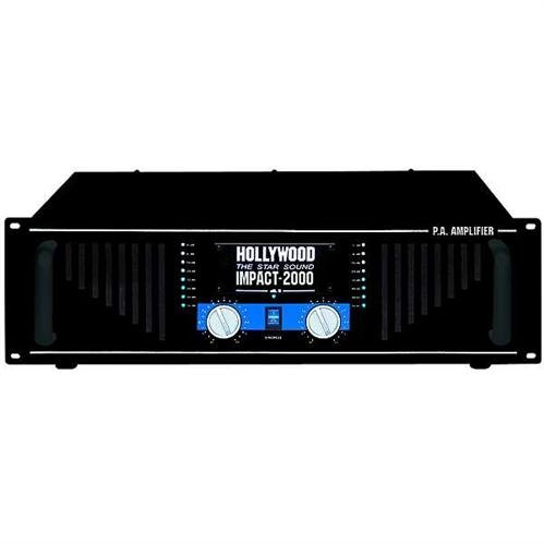  8400 Watt DJ Profi Party Disco PA-Verstärker Endstufe Impact-2000 Black Edition
