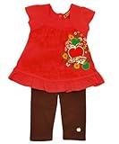 Apple Bottoms - Apple Bottoms Tunic and Legging Set (12-24m)