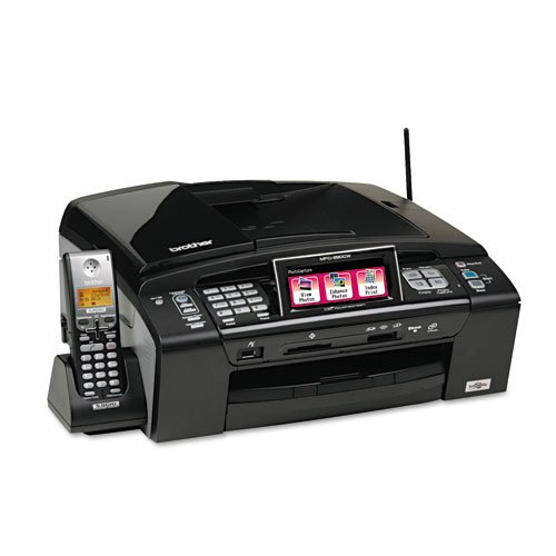 Brother Products - Brother - MFC-990CW Inkjet Multifunction Center wWireless Networking - Sold As 1 Each - 58 GHz cordless phone system - Built-in digital answering machine - Flexible networking - 42-inch touchscreen color LCD - PC-free printing