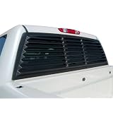 Mach-Speed 31001 Chevrolet Silverado - GMC Sierra 1500 ABS Rear Window Louver -... 