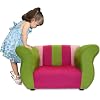 Fantasy Furniture Fancy Chair, Pink/Green