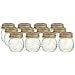 Bormioli Rocco Quattro Stagioni 8 1/2 Ounce Canning Jar, Set of 12