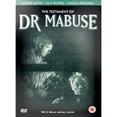 The Testament Of Dr Mabuse [DVD] [1933]