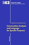 Conversation analysis and language for specific purposes