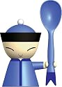 A di Alessi Mr Chin Egg Cup, Blue (ASG82 AZ)