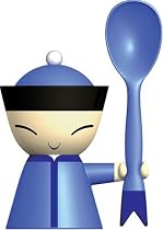A di Alessi - "Mr.Chin" Egg Cup, Blue ASG82AZ
