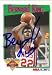 Bernard King Autographed/Hand Signed Basketball Card (New Jersey Nets)