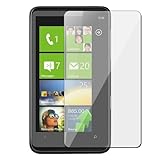 CCM® HTC HD7 Crystal Clear Premium LCD Screen Protector 4 PACK (2 ANTI GLA ....
