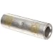Morris Products 93238 Long Barrel Compression Splice, Aluminum, Yellow Color Code, 750mcm Wire Range