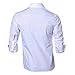 Jeansian Men's Slim Fit Long Sleeves Casual Shirts Z008