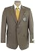 Search Our Specialty Mall : Ralph Lauren Mens Single Breasted 2 Button Solid Taupe Wool Suit - Size 41R