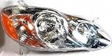 IMAGE OF 03-04 TOYOTA COROLLA HEADLIGHT RH (PASSENGER SIDE), S Model (2003 03 2004 04) T100103 8111002200