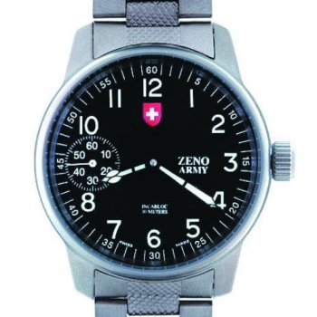 Zeno Army S/C Fliegeruhr Manual Wind Ref. 6558 A-SV-MT, Zeno-Watch Basel Watches, Mens Watches,Mens Zeno-Watch Basel Watches