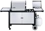 Weber 4260001 Genesis Platinum C Propane Gas Grill, Stainless Steel